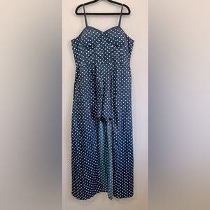 Band of Gyypsies Polka Dot Romper (NWT)